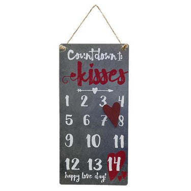 Valentine's Day Countdown Calendar - The Fox Decor